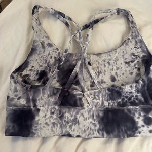 Lululemon tie dye Energy Bra size 8